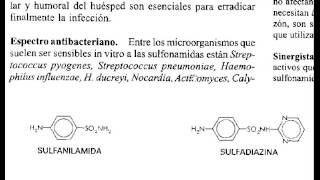 SULFONAMIDAS TRIMETOPRIMSULFAMETOXAZOL QUINOLONAS EN GOODMAN GILMAN CAP 44 PARTE 1 PAGINA 1123 [upl. by Ahsikym]