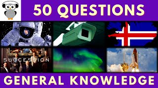 General Knowledge Quiz Trivia 131  Astronaut CCTV Iceland Succession Space Shuttle Aurora [upl. by Feilak]