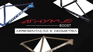 APRESENTAÇÃO E GEOMETRIA  ATHYMUS BOOST 2025 [upl. by Llerrac]