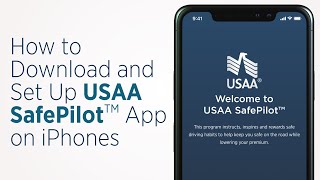 USAA SafePilot App Setup for iPhone [upl. by Darcey532]