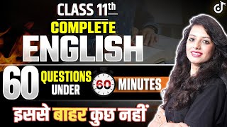 Class 11 Complete English Final Paper 2025  MustPrepare 60 Questions  Top 60 VVI Questions🔥 [upl. by Anirav815]