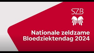 Korte impressie  Nationale Zeldzame Bloedziektendag 2024 [upl. by Riatsila]