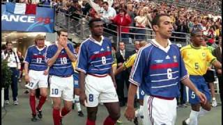 Marseillaise lors de la finale coupe du monde 1998 [upl. by Juieta]