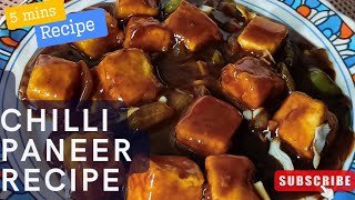 Chilli paneer recipe  restaurant style paneer chilli  how to make chilli paneer [upl. by Stoneman]