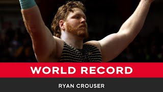 Ryan Crouser shot put WORLD RECORD  2356m at the LA Grand Prix [upl. by Fedak]