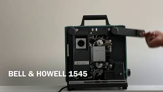 Bell amp Howell 154516mm Filmosound ProjectorUSA4K [upl. by Johppah]