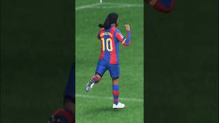 RONALDINHO CELEBRATION ON CLASSIC MOD EA FC24 [upl. by Malilliw]