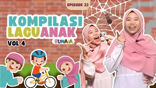 Kompilasi Lagu Vol 4  Lagu Anak  Nursery Rhymes kringkring suara sepeda labalaba kecil DLL [upl. by Noak]