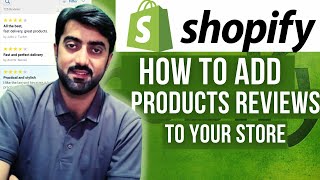 How to Add Reviews to Shopify Store  FREE Shopify Apps for Products Reviews in Shopify [upl. by Alarick]