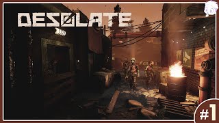 1 UN COMIENZO TRANQUILO  DESOLATE  Gameplay Español  Serie [upl. by Eerot]