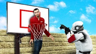 SLAM DUNK HIDING SPOT  Gmod Prop Hunt [upl. by Litsyrk]