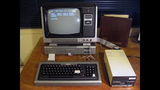 The Tandy Radio Shack TRS80 Model 1 as seen in Terry Stewarts computer collection [upl. by Merla865]