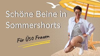 Sommer Shorts tragen für Frauen über 50 [upl. by Lanfri]