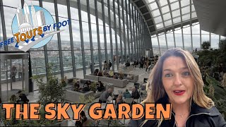 The View from The Sky Garden Londons Free Observation Deck [upl. by Nyrehtac973]