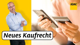 Neues Kaufrecht 2022  Das ändert sich wenn ihr digitale Waren kauft  ADAC  Recht Logisch [upl. by Greta]