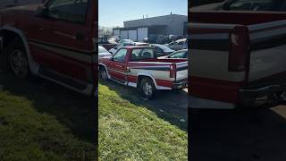 Super RARE truck spotted at the junkyard  Centurion Edition Chevy Silverado  chevytrucks [upl. by Dyl]