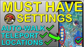 MUST HAVE Pokemon GO SPOOFERX Settings ✅ Pokemon GO Spoofing Teleport AutoWalk and MUCH MORE [upl. by Ahsinauq943]