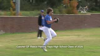 Catcher OF Reece Herring Hays High School Class of 2026 [upl. by Bannerman]