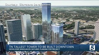 Tennessees tallest tower to be built in Nashville [upl. by Aicssej]