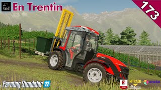 FARMING SIMULATOR 22 ⛰️ Avanti con la vendemmia a mano con il Carraro nel vigneto terrazzato ep173 [upl. by Aurie890]