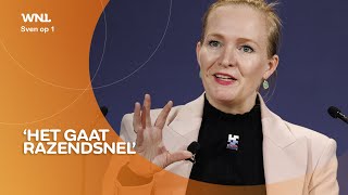 Marietje Schaake waarschuwt voor razendsnelle ontwikkelingen AI [upl. by Dnob]