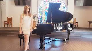 Musette in D Major JS Bach amp Sonatina in F Major T Lack performed by Lily S [upl. by Ralat]