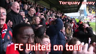 Torquay United  FC United of Manchester Feb 7 2015 [upl. by Restivo]