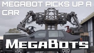 MegaBot MkIII Picks Up A Car Season 1 [upl. by Randa]