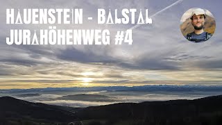 Amazing hike in Solothurn  Jura Crest Trail Stage 4 4K [upl. by Uot]