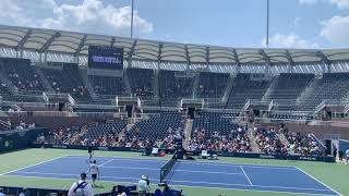 US Open Jannik amp Baez Play Tennis [upl. by Chase]