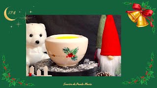 déco de noël tutoriel bougeoir 🎄🎄🎄 [upl. by Sinegold]