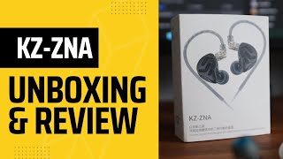 KZZNA  Unboxing and Review [upl. by Eicart]