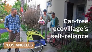 LA ecovillage selfreliance in carfree urban homestead [upl. by Demona]