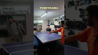 Its FIRE at PONGYMANIA  PingPong Hot Shots tabletennisshorts greatshots kurtcobainpingpong [upl. by Aonehc]