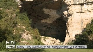 SUIVEZ LE GUIDE  La grotte du Mas dAzil un vestige de la préhistoire en Ariège [upl. by Aizitel943]