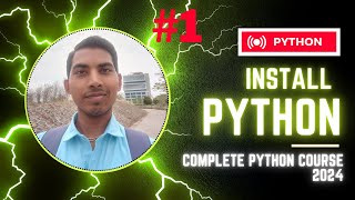 Program 1 What is Python How to install Python in VS Code  Complete Python Course VarinderCTO [upl. by Jeno971]