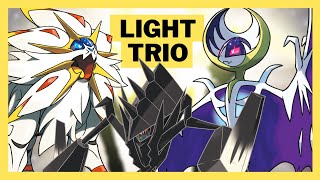 Light Trio SOLGALEO LUNALA and NECROZMA [upl. by Antonius]