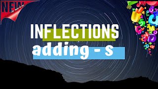 Inflections adding s to the verb ESL English verbs [upl. by Narot802]