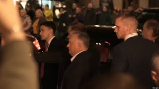 Hungarian Prime Minister Viktor Orban Booed By Protesters In Tbilisi  Georgia Elections 2024 [upl. by Gillead]