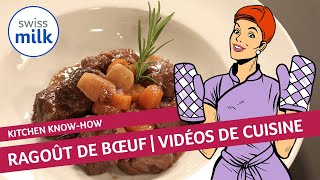 Comment faire un ragoût de bœuf  Vidéo de cuisine  Swissmilk 2013 [upl. by Delwin]