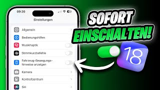 Diese iOS 18 Einstellungen SOFORT aktivieren ✅ [upl. by Charlotta]