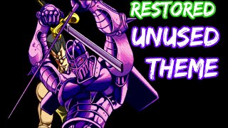 JoJo HFTF UNUSED RESTORED Anubis PolnareffBlack Polnareffs Theme [upl. by Maximilianus]