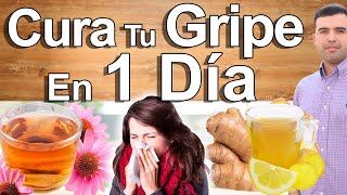 Cura Tu Gripe En 1 Solo Día  Cómo Eliminar El Resfriado Naturalmente En Casa  Remedios Caseros [upl. by Noled]