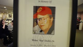 Walter quotAlanquot Dudley Sr Funeral Service [upl. by Rosenkrantz413]