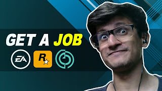 How To Get A Job In EA Games Rockstar Games Or Ubisoft Explained In Hindi [upl. by Etteuqaj]