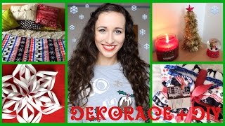 Vánoční dekorace  DIY ❄  Pavlinna17 [upl. by Aynot]