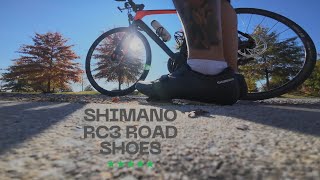 Shimano RC3 Cycling Road Shoes UnboxREVIEW after 3 months [upl. by Hanser]