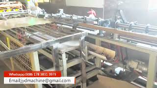 Factory Parallel Paper Tube Making Machine Cost [upl. by Ahsilac]