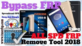 BYPASS FRP SPREADTRUM CHIPSET USING SIMPLE REMOVE TOOL 2018 [upl. by Witherspoon]