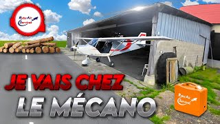 Visite chez un mécanicien avion et ulm [upl. by Elleuqar]